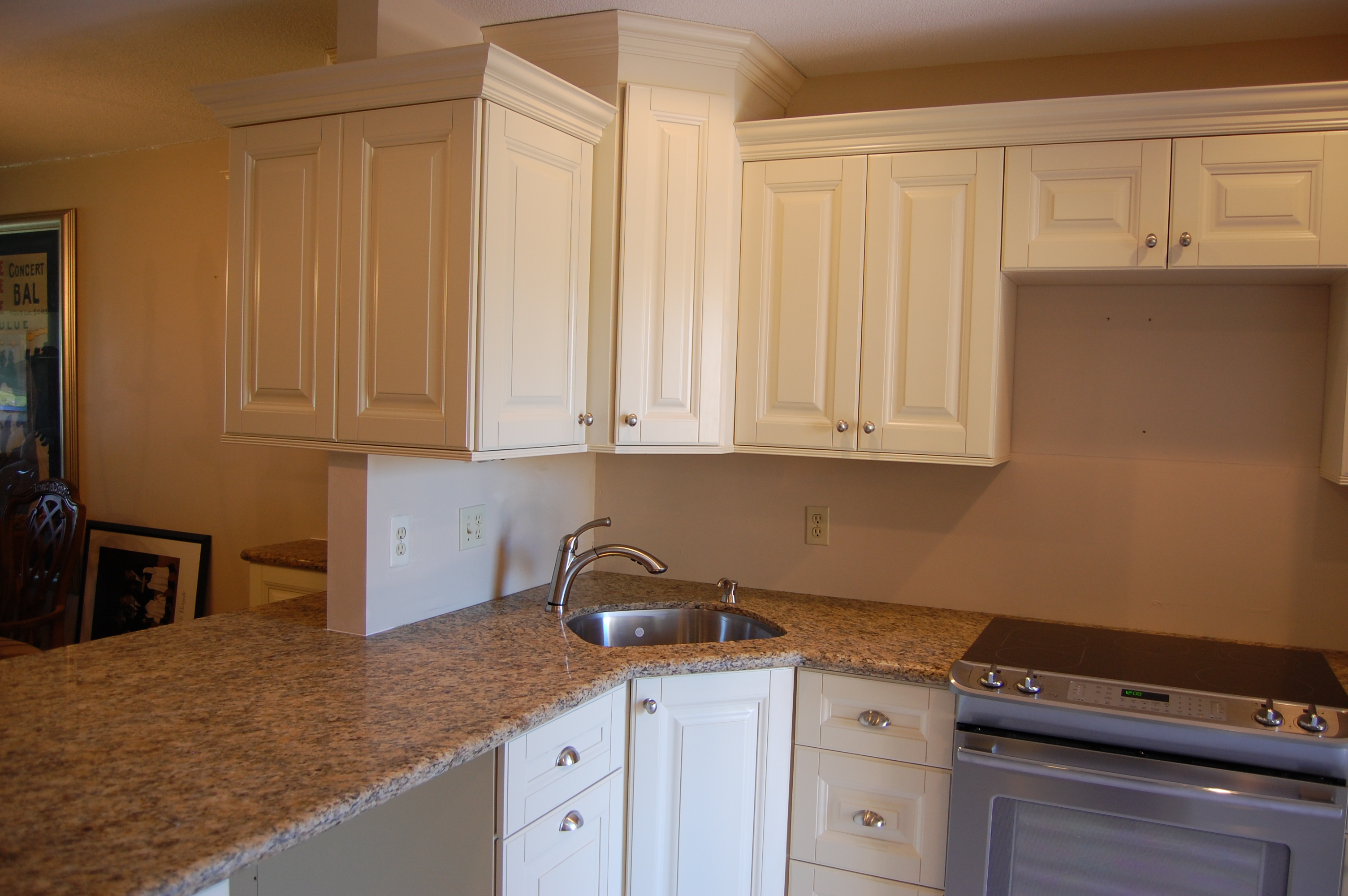 Gallery Kitchen  Cabinets and Granite Countertops  