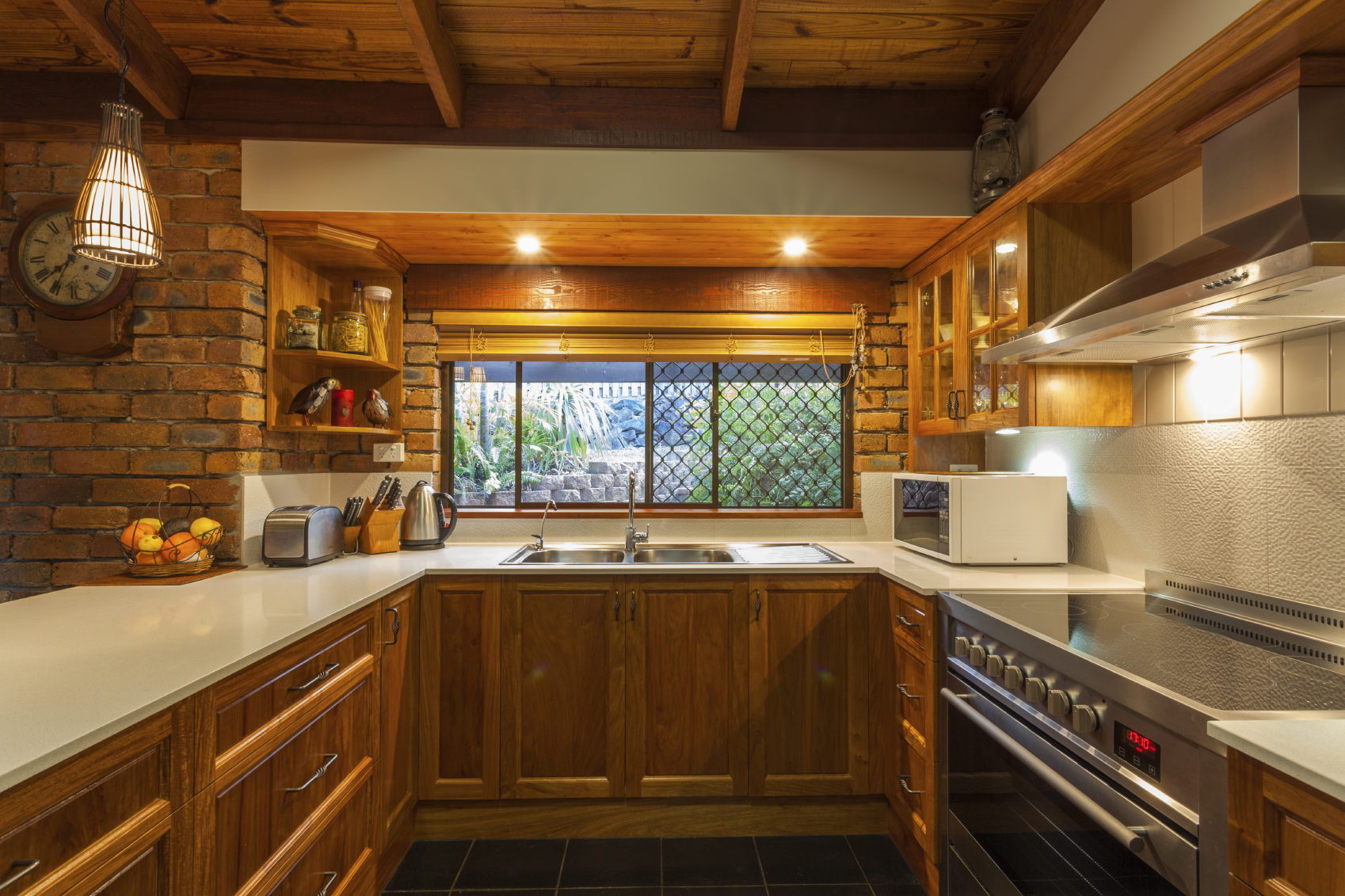 galley kitchen floor plans