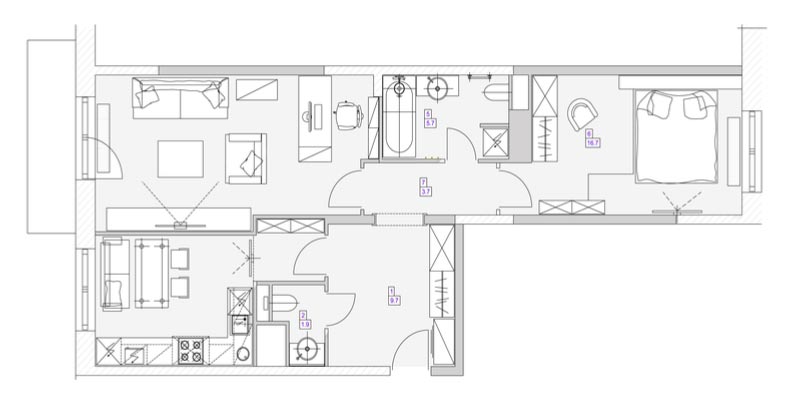 The 10' x 10' Kitchen and why the linear foot price i's a lie.