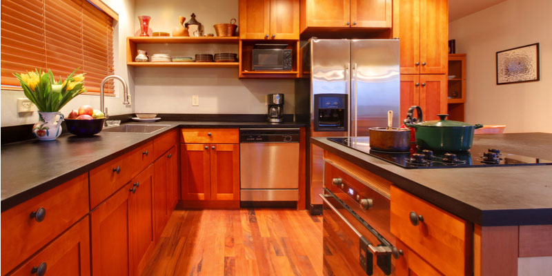 Matching Kitchen Cabinets to Flooring