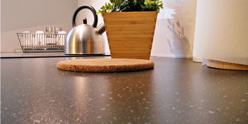Counter Options Laminate Ceramic, What Is The Difference Between Laminate And Solid Surface Countertops